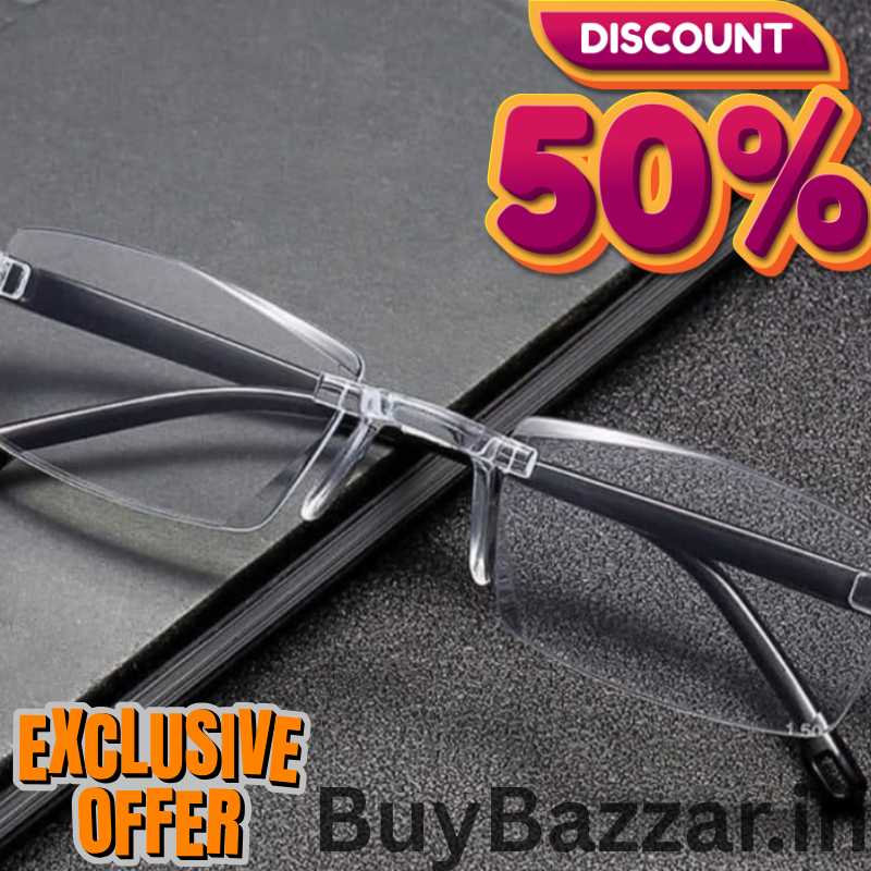 Anti-blue Progressive Far And Near Dual-Use Reading Glass