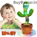 LED Musical Dancing & Talking Cactus Toy