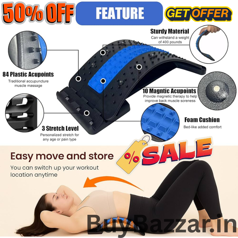 BACK STRETCHER & LUMBAR SUPPORT