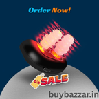 Portable Infrared Nasal Light Therapy Device, Black, USB Rechargeable, Red Light Treatment for Sinus Relief and Congestion Support