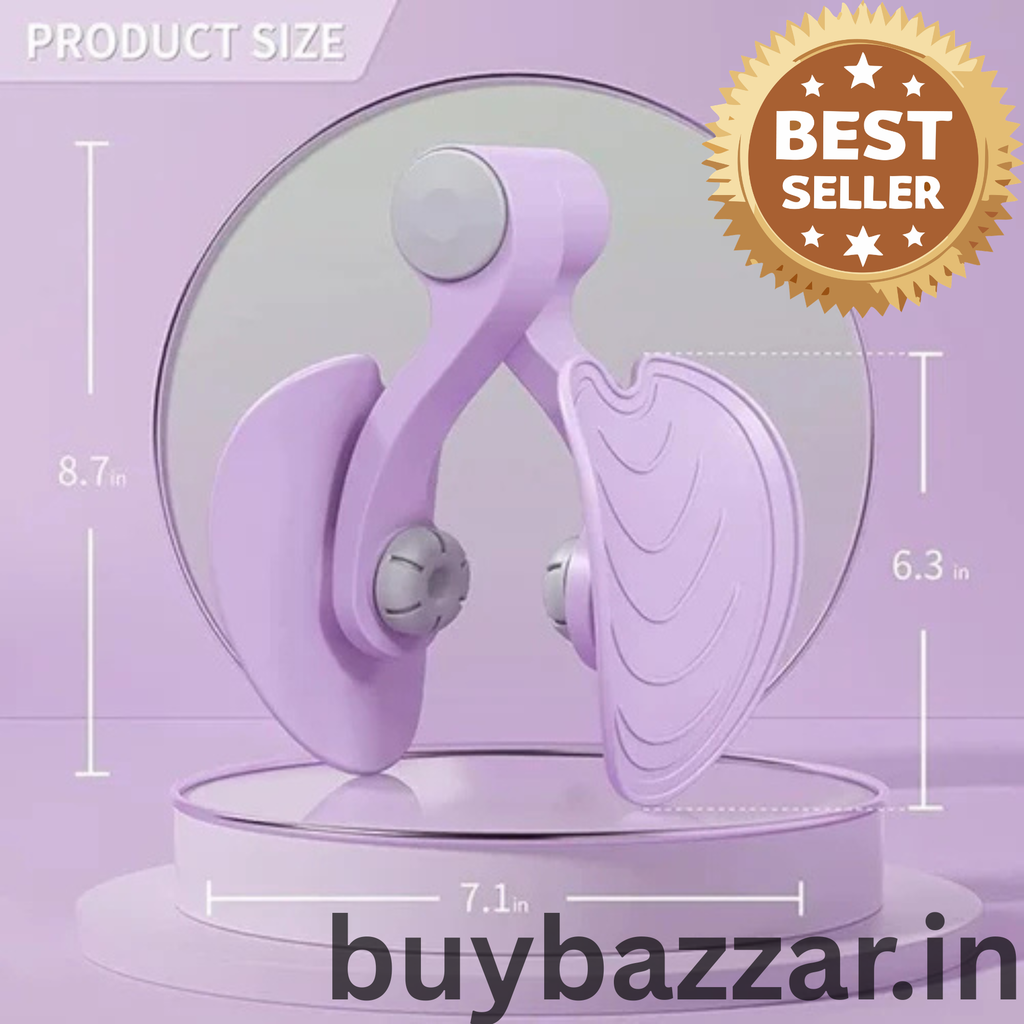 Thigh Master - Thigh and Pelvic Floor Trainer, Portable Pilates Equipment for Weight Loss and Toning