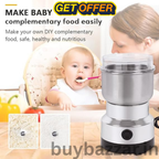 Grinder Household Mini Stainless Steel Electric Herb Pulverizer Four Edged B 150W High Power Ultrafine Coffee Triturator