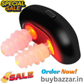 Portable Infrared Nasal Light Therapy Device, Black, USB Rechargeable, Red Light Treatment for Sinus Relief and Congestion Support