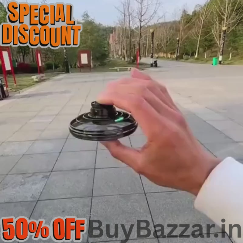 Mini UFO Flying Spinner Toy